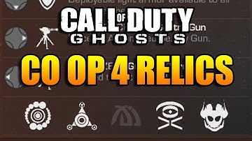 COD Ghosts - 4 Relics On - Extinction Mode