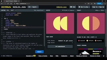 CSS Battle Target #31 | Equals | All cssbattle.dev solutions