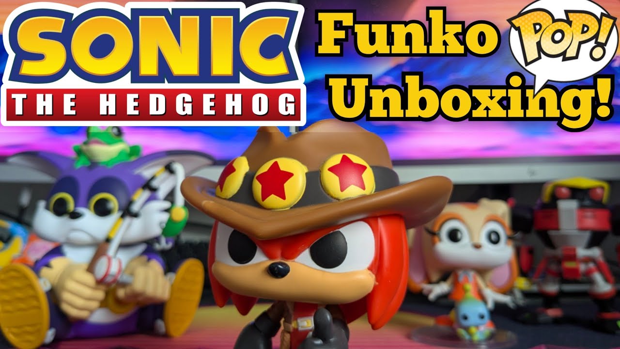 Sonic Funko Pops Review: Knuckles, Cream, Omega & Big the Cat