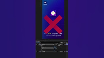 This SHIFT Trick Changes Everything in AE