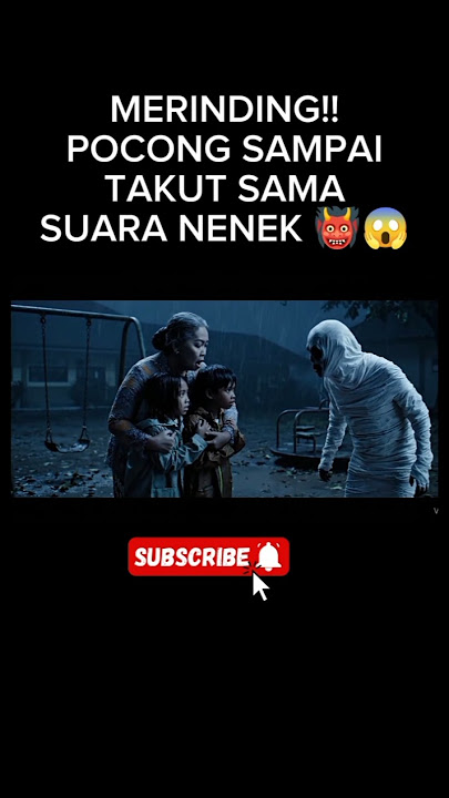 Merinding!! Pocong Sampai Takut Sama Suara Nenek 👹😱