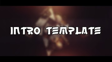 FREE BLUE INTRO | 2D | TEMPLATE | BLENDER ONLY |