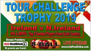 Tour CHALLENGE Trophy 2019 : 8-Ball : Ireland v N.Ireland, Lakeside Manor Hotel, Virginia, Cavan