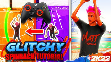 *NEW* GLITCHY SPINBACK 2K22 TUTORIAL! HOW TO DO THE SPIN BACK ON NBA 2K20!! Glitchy Spin back 2k22