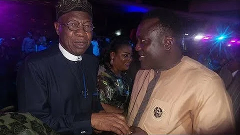 SAHEED OSUPA MEET LAI MUHAMMED AND SULE ALAO MALAIKA AND ATAWEWE @ AFRIMA AWARD 2017