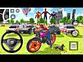 🦚 Indian Thift Auto🔥 Monster Spiderman 🥳 Ironman Game Racing 3D 🌈 Lot's of Ambulance Car Showroom