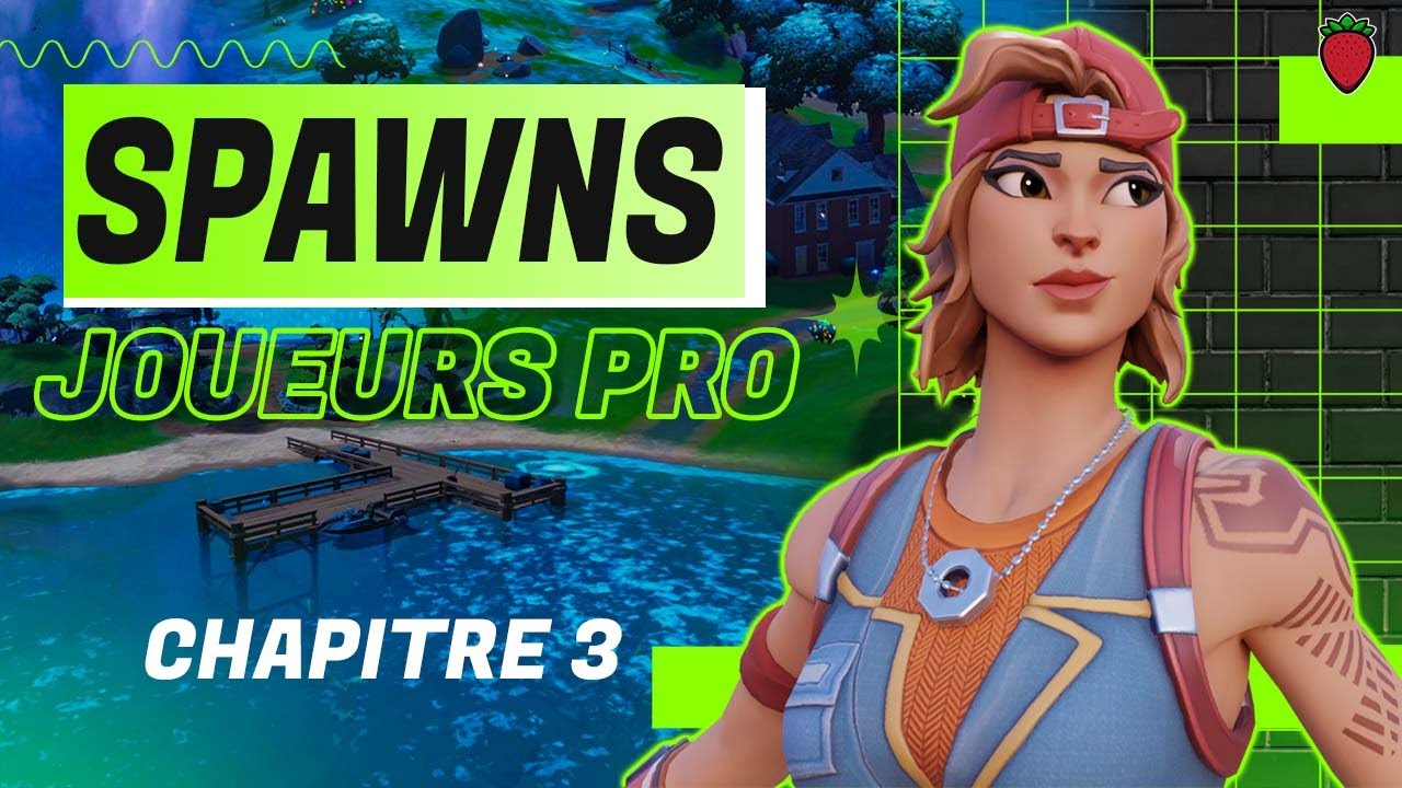 SPAWNS SOLO ET DUO DE JOUEURS PRO FORTNITE CHAPITRE 3 ANALYSE SPAWNS