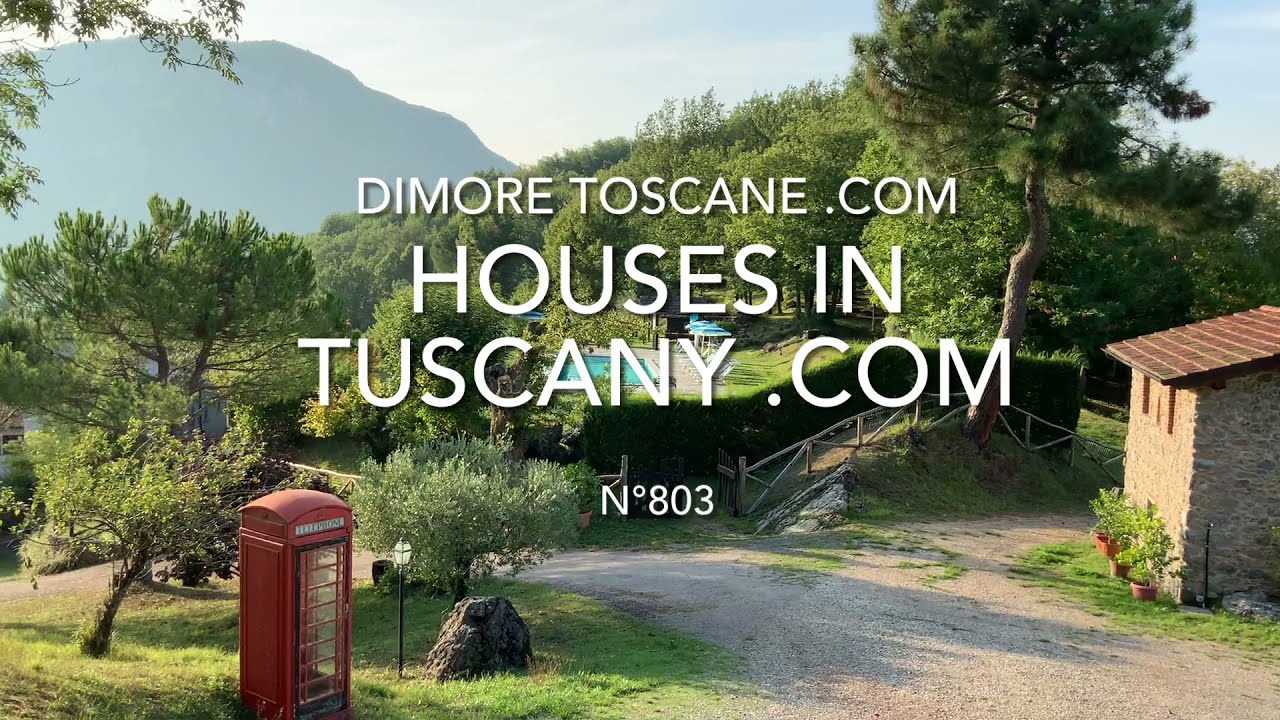 Large rural Villa, pool, outbuilding, grounds, near Barga, Lucca, Tuscany.