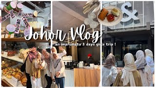 JOHOR vlog : 3 days 2 nights with fatin !