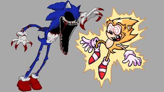 NEW Sonic.Exe VS Fleetway Super Sonic (FNF Mod) FNF VS Fleetway Super Sonic screenshot 5