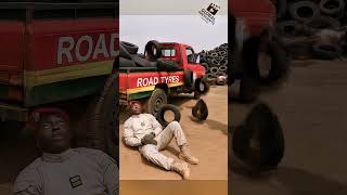 Trump and Ibrahim Traore Funny Desert Scene 😂 Road Tyres Jeep of Burkina Faso🇧🇫 Gold Mining Humour