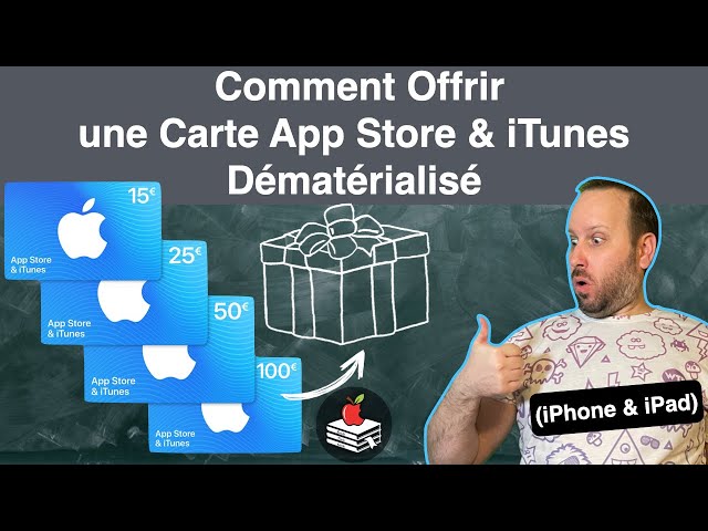 Carte cadeau Apple de 100€ + Carte  10€ (Dématérialisé) –