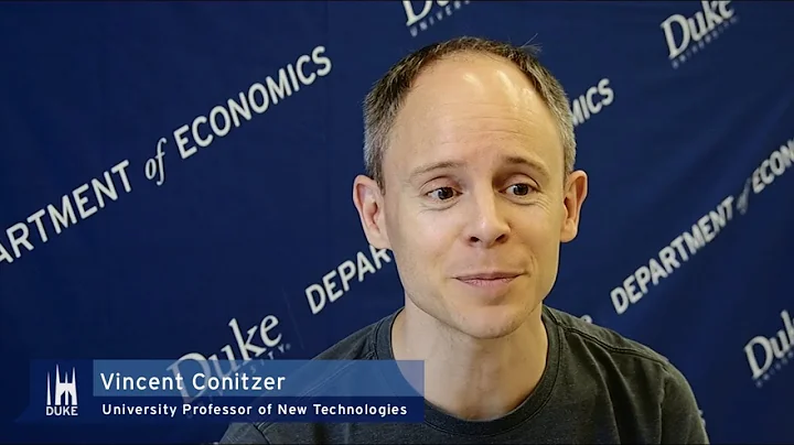 Master's Programs in Economics: Professor Vincent Conitzer Discusses Economics & Computation at Duke