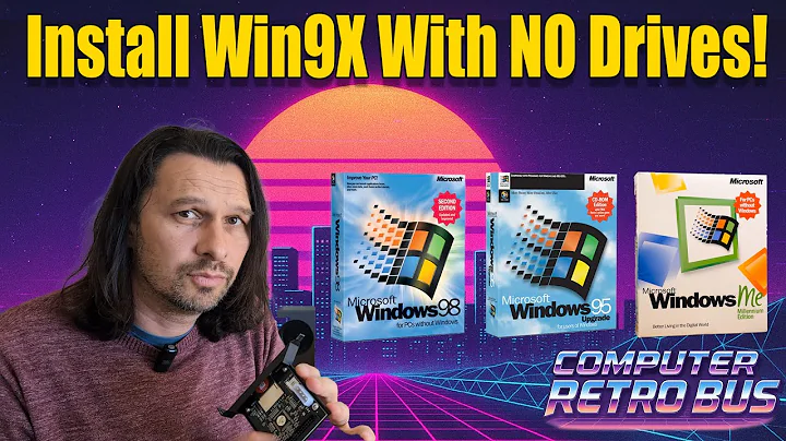 Install Windows 95/98/ME WITHOUT a Floppy or CD! (CF-to-IDE Easy Method)