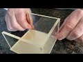 Gluing Plexiglass with UV Activated Glue