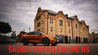 И снова Škoda Enyaq iV, но теперь RS и с огоньком!