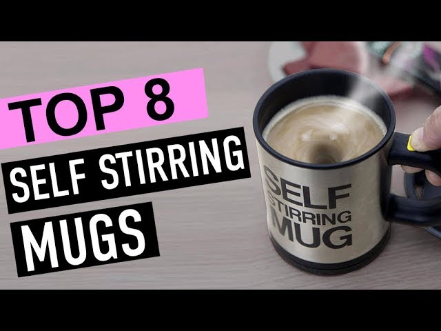 A Self-Stirring Mug Is the Gift You Buy Your Lazy Self