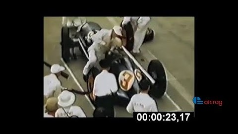 Comparación F1 Pit Stops 1950 vs F1 Pit Stops Actual