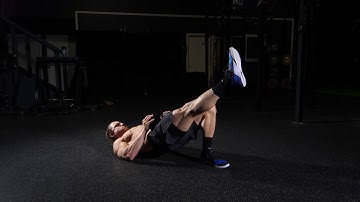Single leg DB Glute Bridge