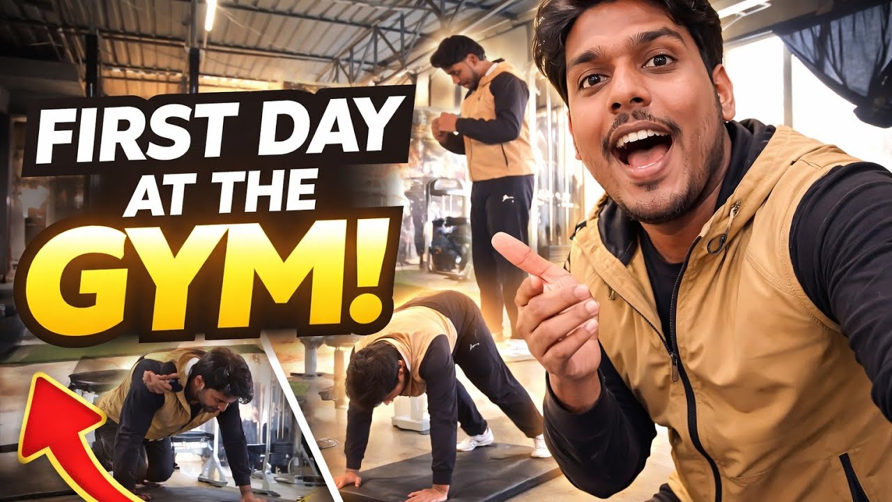 KYA KAR DIYA GYM MAINE 👊