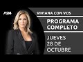 Viviana con Vos - Programa completo (28/10/2021)