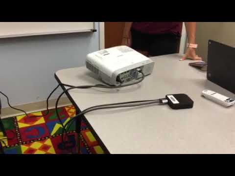 Plantation diskret Skilt Connecting Epson projector to Apple TV - YouTube