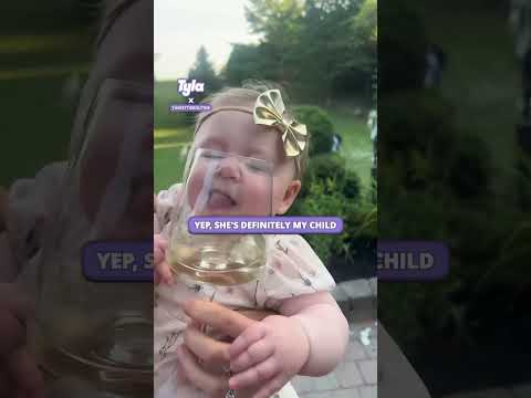 No DNA test needed 👶🍷 #fblifestyle