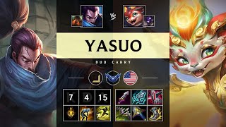 Yasuo ADC vs Smolder - NA Diamond Patch 25.20
