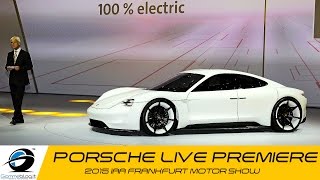 Porsche LIVE PREMIERE @ 2015 IAA Frankfurt Motor Show