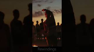 Flame🔥 Dance Reversed: Girl's Fiery 🔥 Performance in ⏪ Rewind