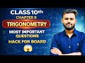 Class 10th Top 10 Questions of Math