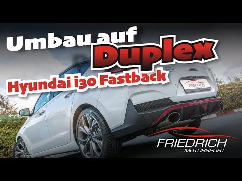 Friedrich Motorsport Sportauspuff  -  Hyundai i30 PDE Fastback 1.4L T-GDI N-Line