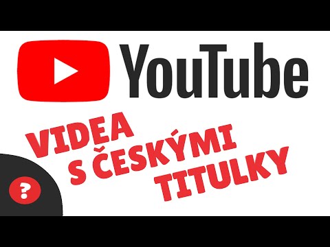 Jak nastavit ČESKÉ TITULKY u videa na YOUTUBE  | Návod | YOUTUBE | PC