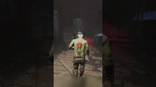 Bro was NOT impressed by attempted pallet drop 😭 #dbd #dbdsurvivor