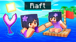 Showing BABY The Mermaid SECRET In Minecraft Raft! screenshot 4