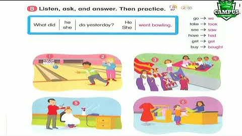 EVERYBODY UP 4 UNIT 5 A DAY OUT LESSON 2 THINK TO DO