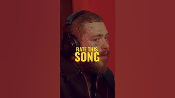 Thumbnail of postmalone song ( go flex )