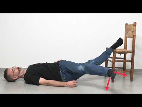 Stretching Exercise for the Gluteus Minimus and Gluteus Medius Muscles