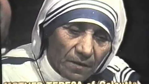 Fr. James Lloyd interviews Mother Teresa and Malco...