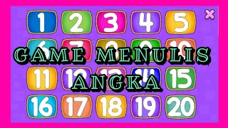 Belajar MENULIS MENGENAL Angka 123 sampai 20 | Edukasi Anak| Game menulis mengenal angka screenshot 5