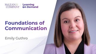 Foundational Communication Skills