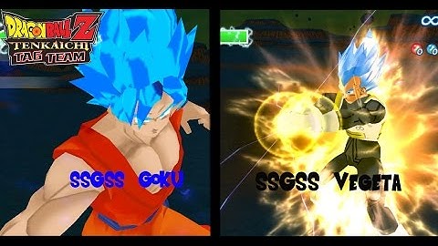 DBZ Tenkaichi Tag Team Mods SSGSS Goku VS SSGSS Vegeta