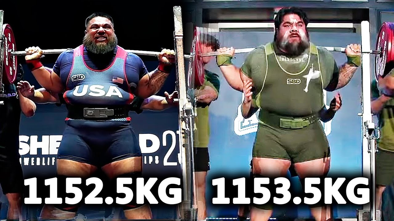 Jesus Olivares: By Numbers The Strongest Powerlifter in The World.