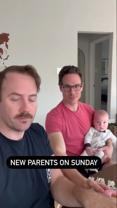 Gay Couple with a newborn #gaydads #newparents #samesexparents
