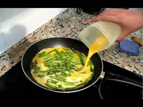 Asparagus Omelette | By Kevin Benach