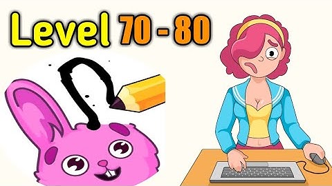 DOP 4 Draw One Part Level 71-80 Walkthrough Solution | dop 4 Level all 71-80 Solutions