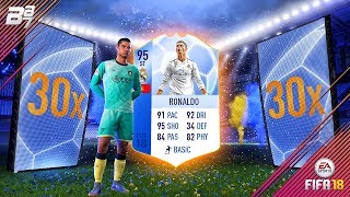 95 RONALDO IN A PACK!! WOW!! | FIFA 18 ULTIMATE TEAM