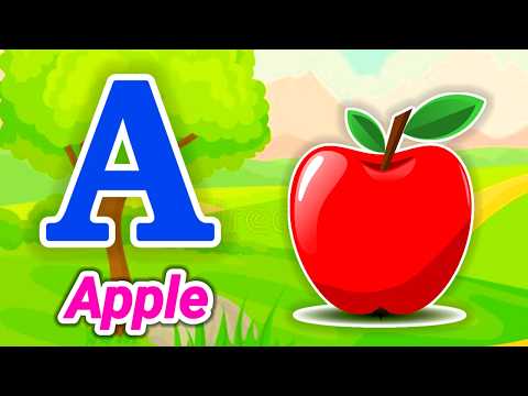 Phonics Song 2 with TWO Words in 3D - A For Airplane - ABC Alphabet Songs with Sounds #kidssong