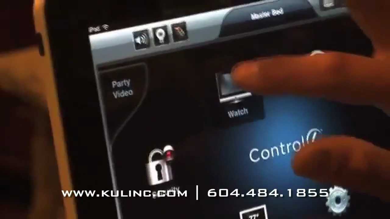 KRU TV Smart Home Automation - Control4  iPad Android Home Control