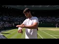 Crowd erupts as Carlos Alcaraz and Cameron Norrie arrive on Centre Court | Wimbledon 2025